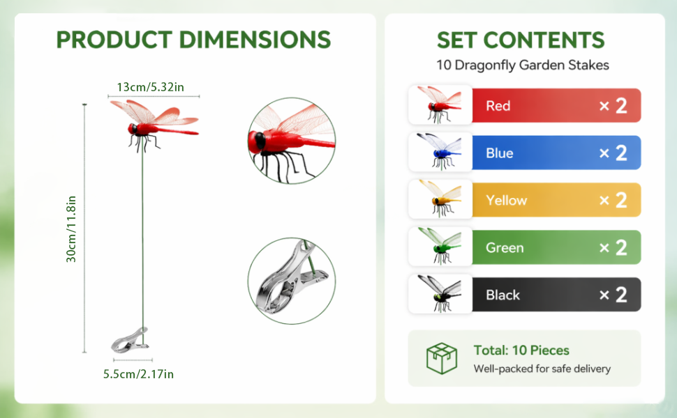 Dragon Fly Clips