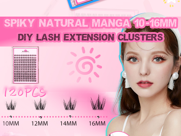lash cluster natural eyelash cluster wispy cluster eyelash extensions managa lashes clusters fluffy