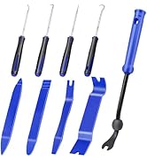 Auto Trim Removal Tool Set Pry Tool Kit, Wetado Panel Removal Tool, Automotive Hook Set, Car Auto...