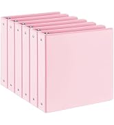 1.5-inch 3 Ring Binder with 2 Pockets, Premium 1.5'' Binders Holds US Letter Size 8.5'' x 11'' Pa...