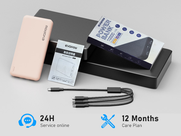 Packing List 1* 10000mAh power bank, 1* 3 IN 1 USB Cable, 1* User Manual