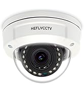HEFLYCCTV 1080P Dome Analog Security Camera 2MP 4-in-1 (TVI/AHD/CVI/CVBS) Surveillance CCTV Vanda...