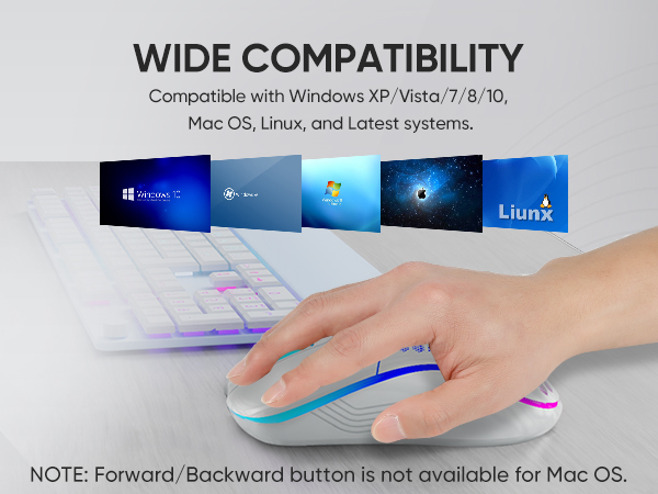 Wireless Gaming Mouse Honeycomb