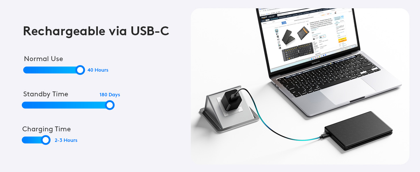 Rechargeable Keyboard