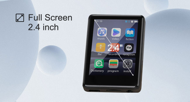 2.4inch screen 