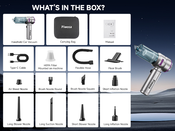 car vacuum portable cordless