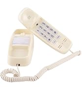 Corded Landline Phones with 110dB Loud Ringer &amp; Flashing Visual Alert, Vintage Princess Phones Si...