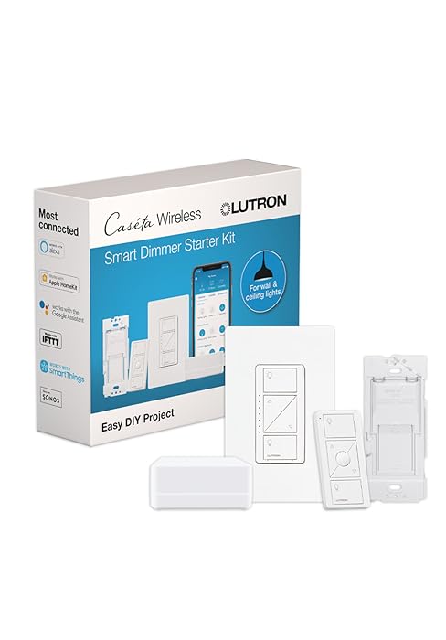 caseta, wireless, kit, dimmer, remote