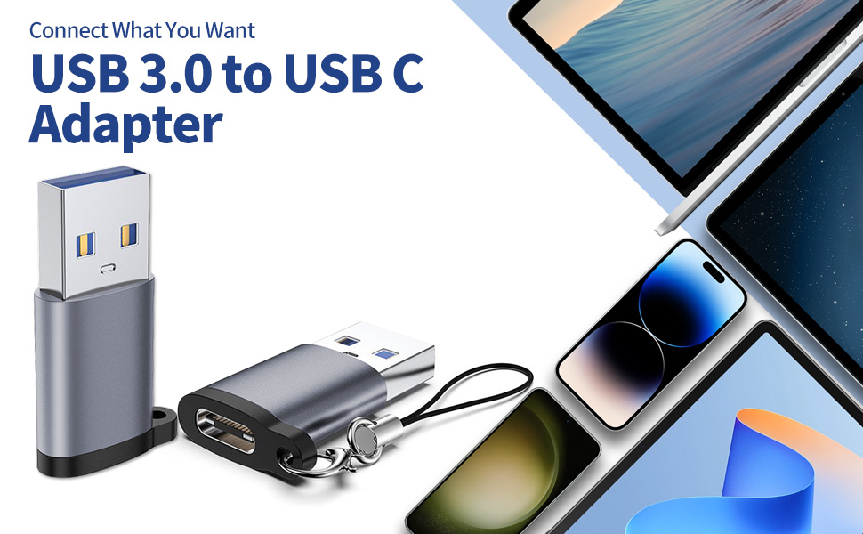 USB C Female to USB Male Adapter