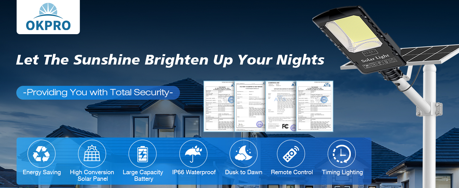 solar street light