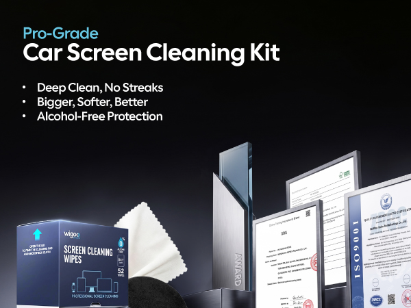 Pro-Grade Car Screen Cleaning Kit