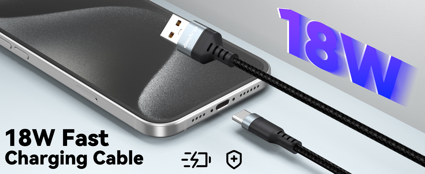 20 ft usb c cable fast charging