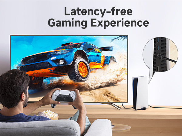 Ethernet cord with 550 MHz bandwidth for servers and HD streaming