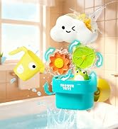 Cloud Rain Watering Toy with Rising Frog &amp;amp;amp;amp;amp;amp; Spinning Lotus