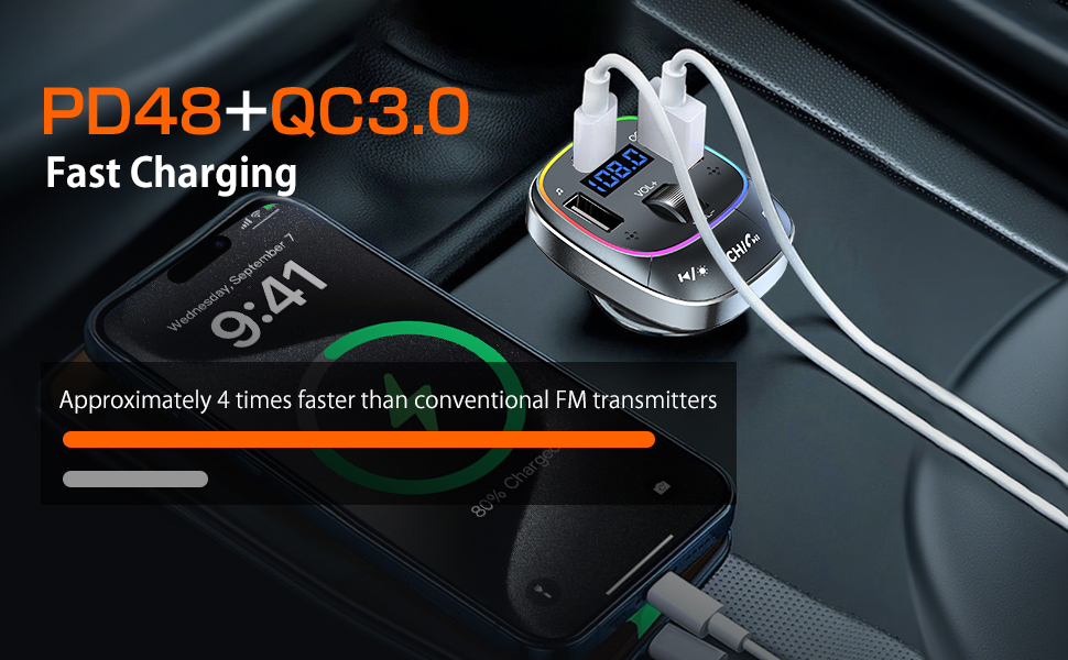 FM Transmitter Bluetooth