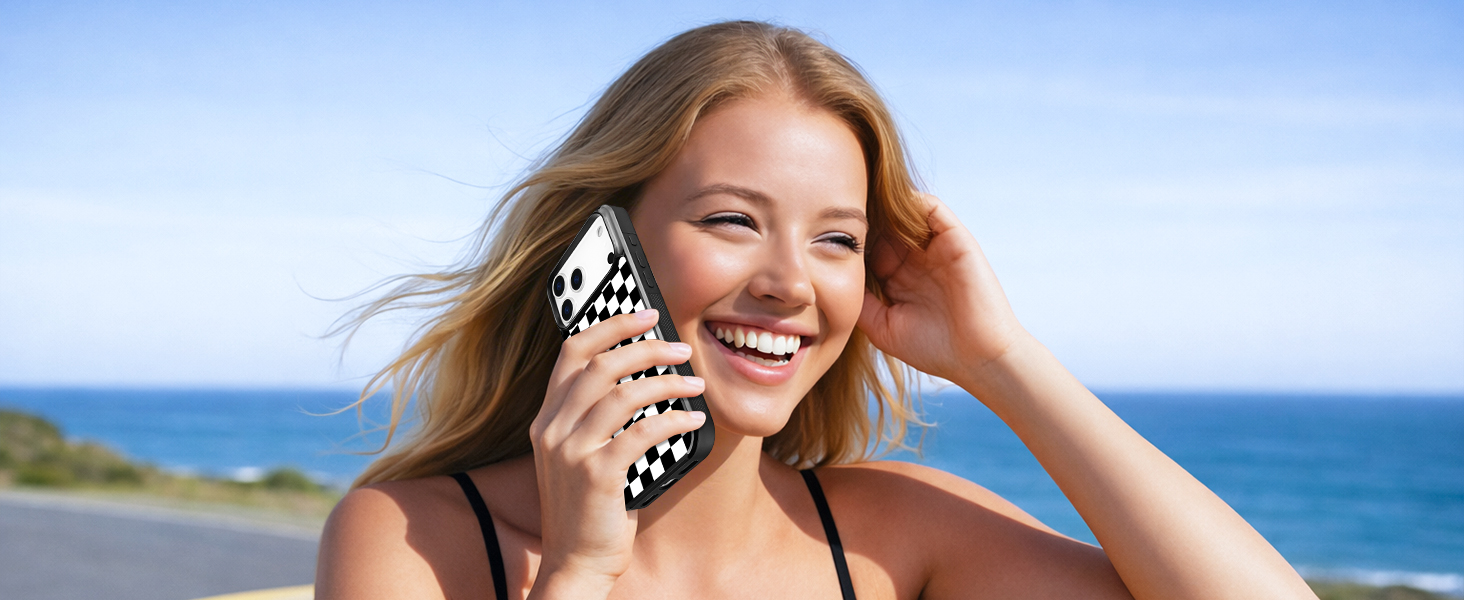 iphone 17 pro case checkered, iphone 17 pro max case checkered