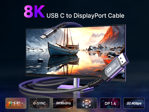 usb c to displayport cable