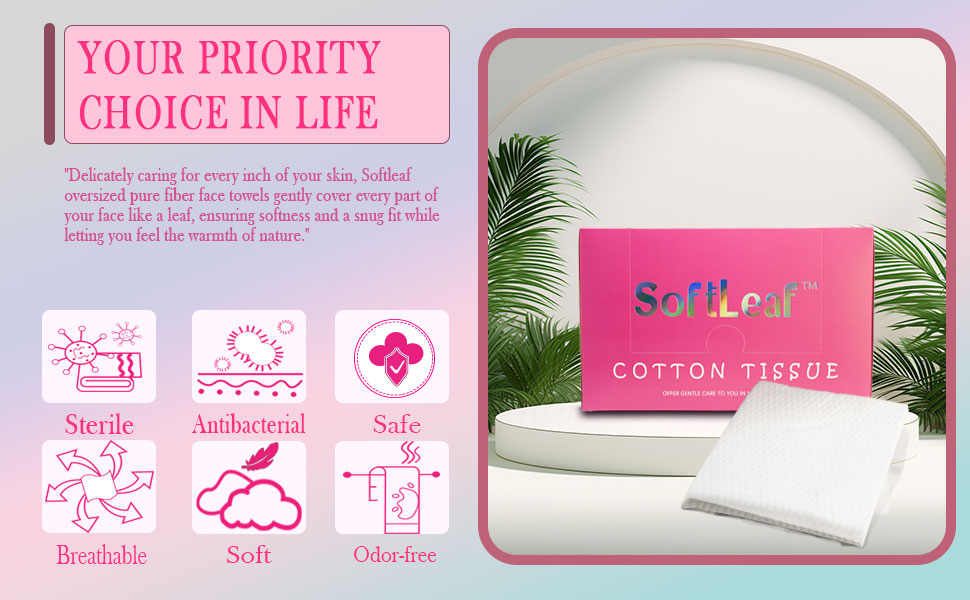 SoftLeaf Lint-Free Towels xl (25cm x 30cm)