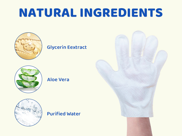 Pet Glove Wipes for Dogs