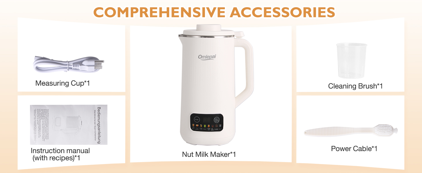 Nut milk maker machine