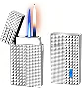 NINSI Smart Butane Torch Lighter - 4 Ignition Modes (Voice Activated, Gravity Sensor, Airflow, Ta...