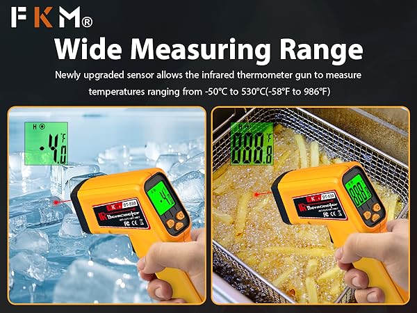 laser cooking thermometer gun