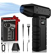 Electric Compressed Air Duster 100 Gear Adjustable 130000RPM Powerful Air Duster for Cleaning wit...