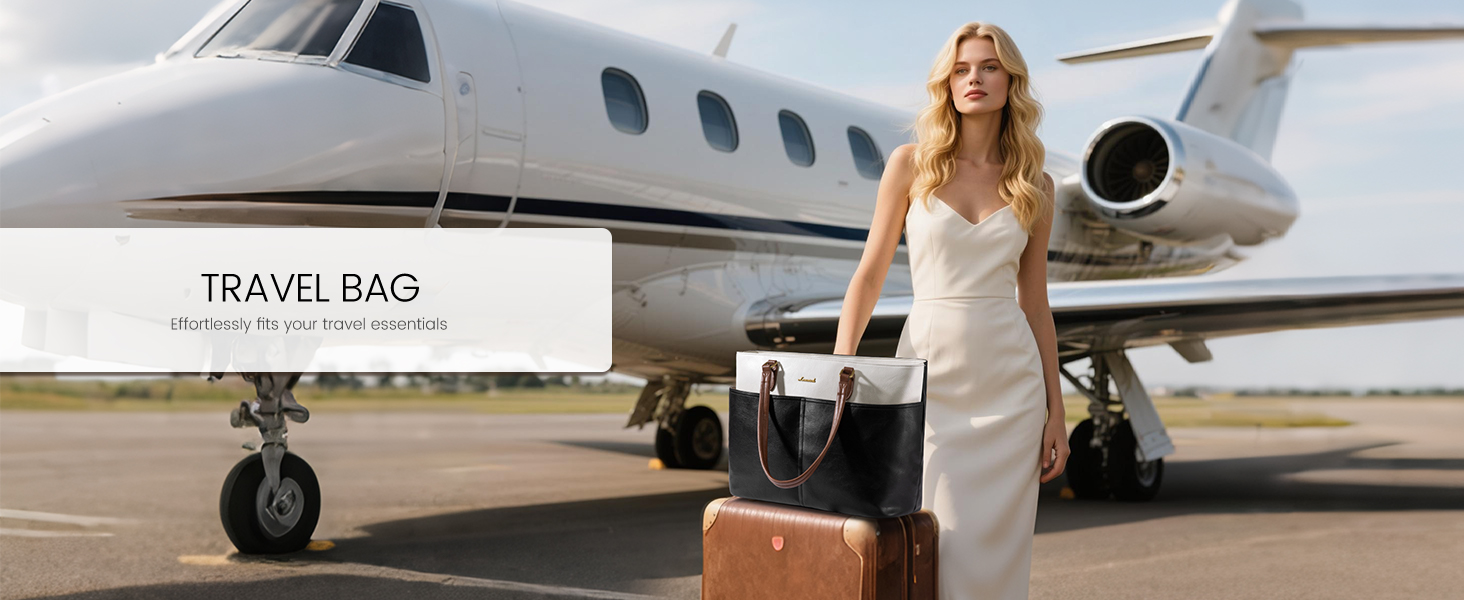 Laptop Tote Bag for Women, 15.6 inch Laptop Work Bags for Teacher/Nurse