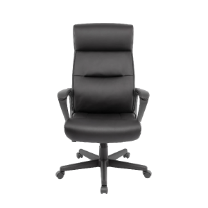 Staples Rutherford Luxura Manager Chair, Black 