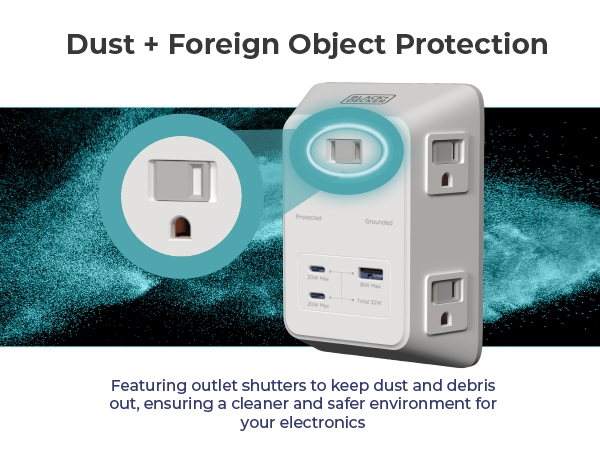USB PD Outlet Extender