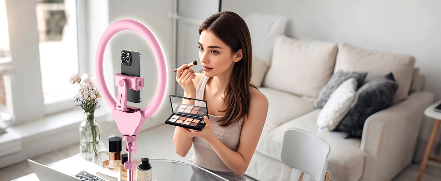 tripod for iphone with ring light