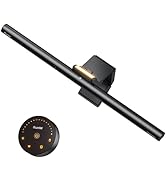 Quntis Monitor Light Bar with Remote, 16.7'' Eye Care No Glare Computer Light Bar with Backlight,...