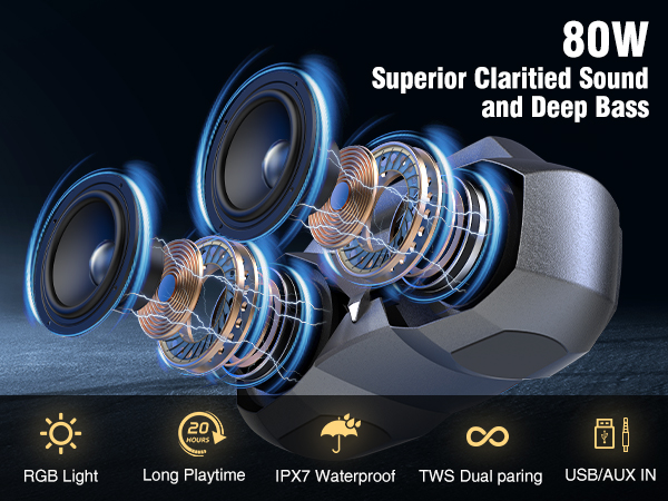 KMAG bluetooth speakers