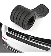 Car Rear Bumper Protector, 41inch x3.5inch Rear Bumper Protector, Car Rear Bumper Edge Guards, Tr...