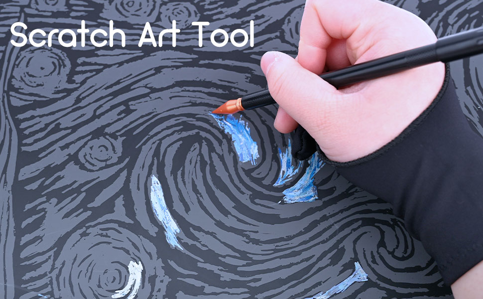 scratch painting tools