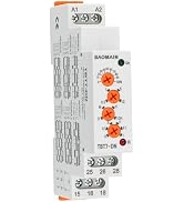 Baomain Multi-Function Time Relay, 5A/250V 6-Functions 0.05s~100h, DIN Rail Mounting Timer Relay ...