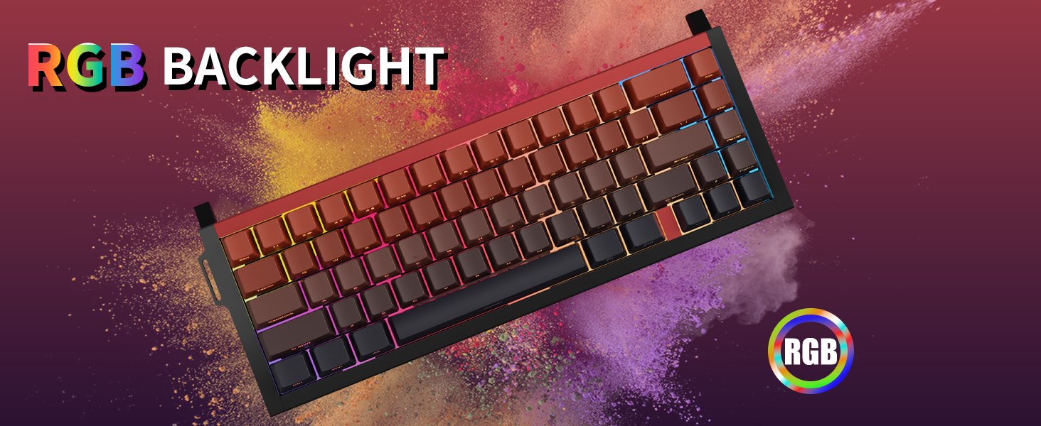 Kutethy KY67 Wireless Mechanical Gaming Keyboard