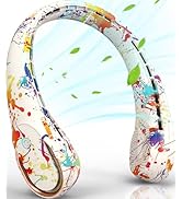 FrSara Neck Fan, Portable Fan Strong Wind, Adjustable, 360° Cooling, Super Quiet, No Blade Fan De...