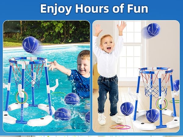 water basketball toy
