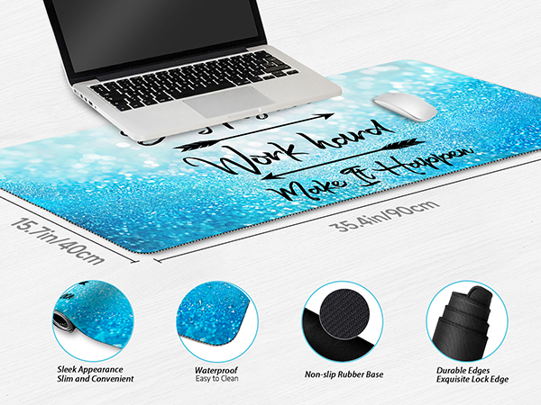 large mouse pad for desk keyboard and mouse pad