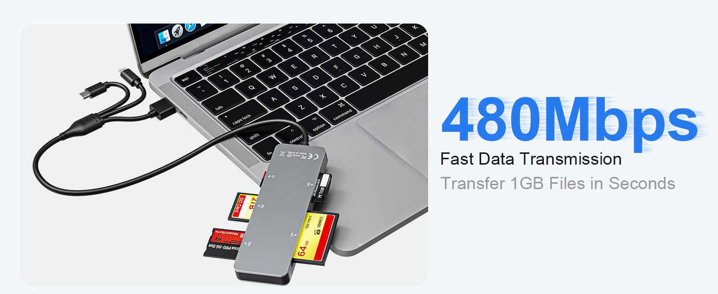 480mbps sd card reader for iphone