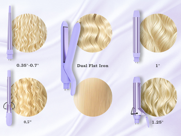 wand curling iron flat iron hair straightener
