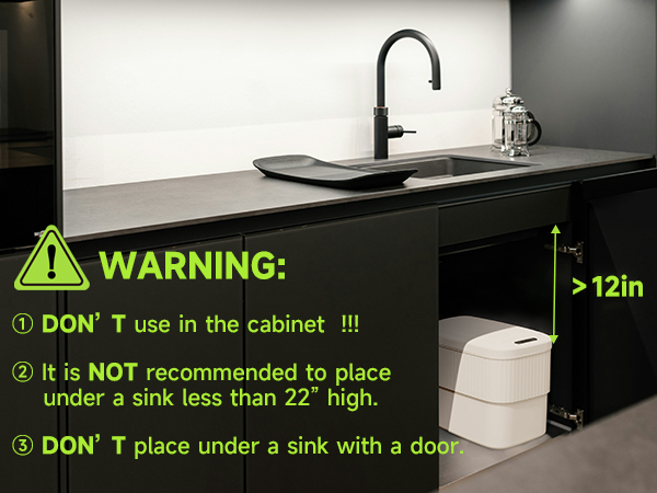 under sink