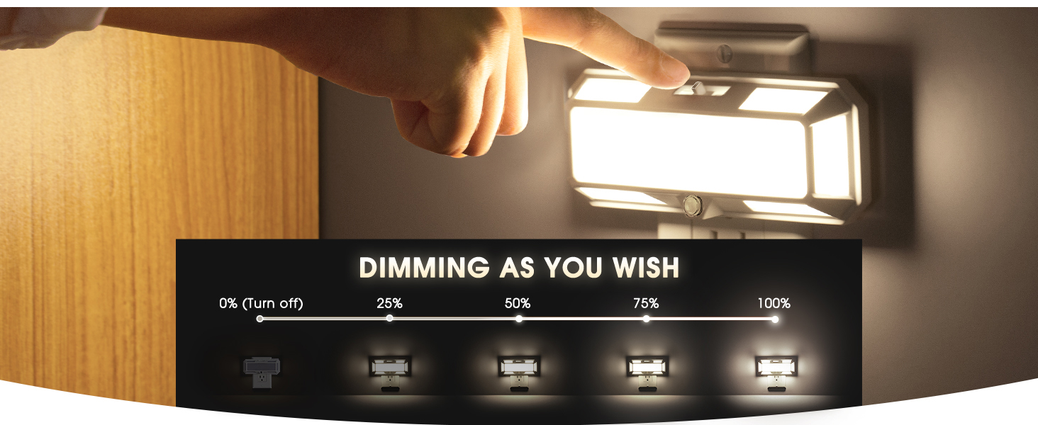 2W Dimmable Night Light