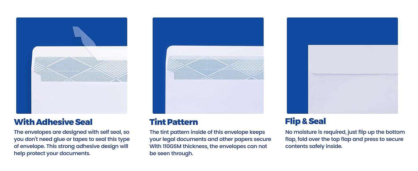 #10 Envelopes letter size