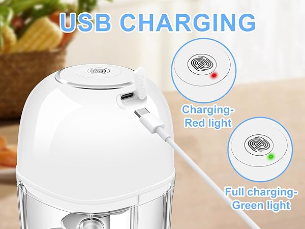 cordless portable mini food chopper
