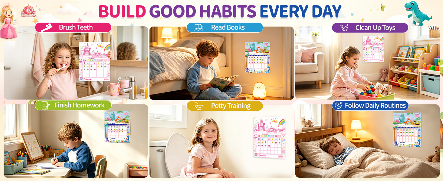 Kids behavior charts