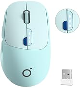SEUNKWANG EWEADN Q5 Wireless Mouse, Bluetooth &amp; 2.4G Quiet Computer Mouses with 1600 DPI, Battery...