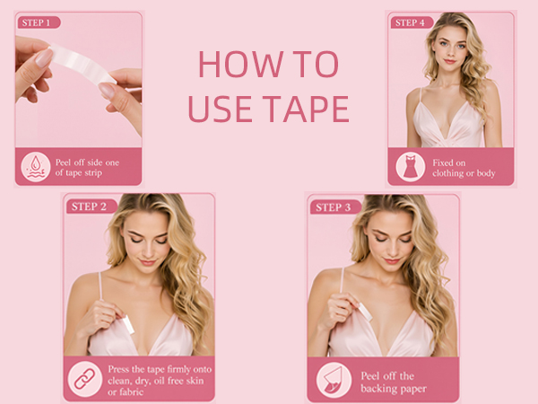 Double Sided Clothing Tape for Multiple Uses