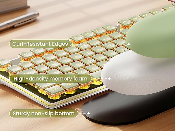pretty keyboard and mouse